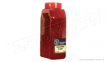 Woodland Scenics T1355 Coarse Turf Fall Red con dosatore shaker da 945 cu cm