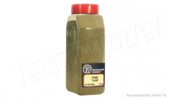 Woodland Scenics T1343 Fine Turf Yellow Grass con dosatore shaker da 945 cu cm
