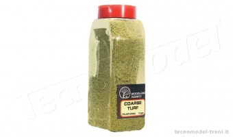 Woodland Scenics T1361 Coarse Turf Yellow Grass con dosatore shaker da 945 cu cm