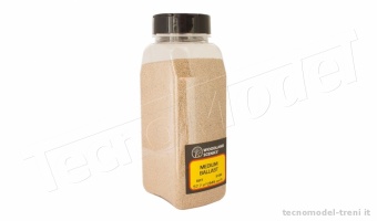 Woodland Scenics B1380 Buff Medium Ballast con dosatore shaker da 945 cu cm
