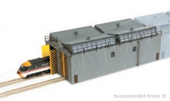 Peco LK-80 Rimessa per locomotive a due binari, ampliabile