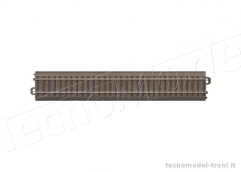 Trix T62229 Binario dritto con massicciata lunghezza 229,3 mm