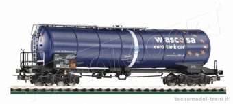 Piko 54196-5 Carro cisterna DB a carrelli Wascosa ep.VI