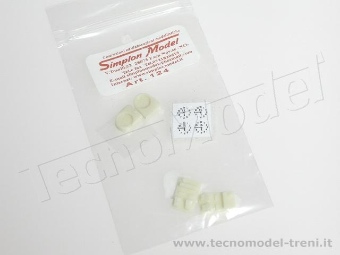 Simplon Model 124K Campanelle di avviso 2 pz. e orologi di stazione 2pz.