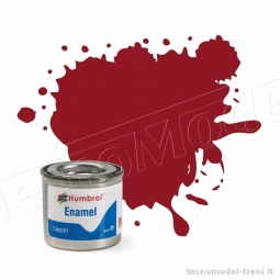 Humbrol A0223 N. 20 Rosso fegato GLOSS - Smalto sintetico 14 ml.