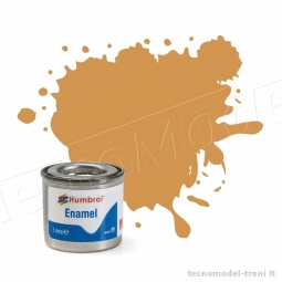 Humbrol A0686 N. 63 Giallo sabbia MATT - Smalto sintetico 14 ml.