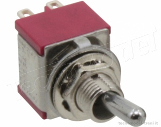 DONAU Elektronik KS502A Interruttore deviatore a levetta on-on 2 poli