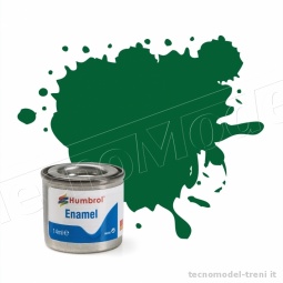 Humbrol A1328 N. 120 Verde chiaro MATT - Smalto sintetico 14 ml.