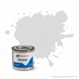 Humbrol A6344 N. 196 Grigio chiaro SATIN - Smalto sintetico 14 ml.