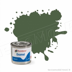 Humbrol A1290 N. 117 US Verde chiaro MATT - Smalto sintetico 14 ml.
