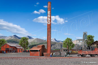 Vollmer 46017 Ciminiera industriale in mattoni
