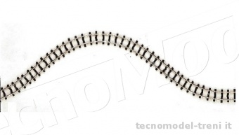 Roco 32201 Binario flessibile H0e scartamento 9mm, lunghezza mm 730