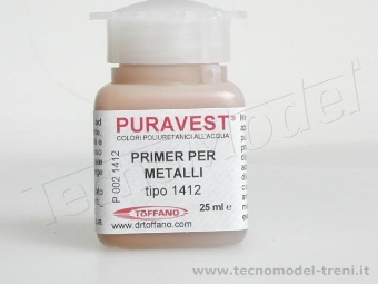 Puravest P0021412 Primer per metalli, confezione da 25ml. 