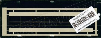 Simplon Model 411K Camminatoio tipo tavolato con mancorrenti per ponti ferroviari in kit