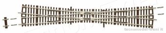 Roco 42493 Scambio incrocio semplice EKW 10, lunghezza 345 mm, 10°