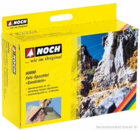 Noch 60890 Stucco speciale spatolabile per realizzare rocce arenarie, etc. conf. 400 g