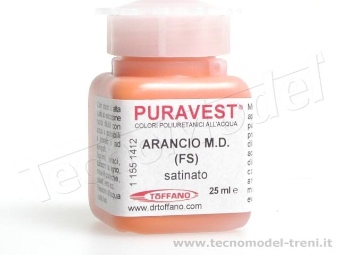 Puravest 11551412 Arancio MDVC (FS) satinato, confezione da 25ml. 