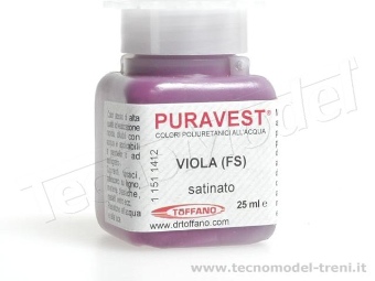 Puravest 11511412 Viola MDVC (FS) satinato, confezione da 25ml. 