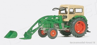 Preiser 17923 Trattore agricolo con accessori