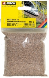 Noch 09372 Pietrisco per massicciata ballast colore marrone, 250 g