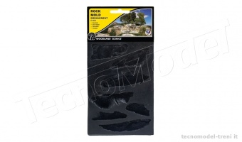 Woodland Scenics C1233 Embankments Rock Mold