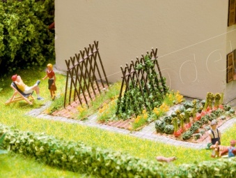 Noch 14200 Fagioli con supporto serie Laser cut, confezione 2 pz. scala H0