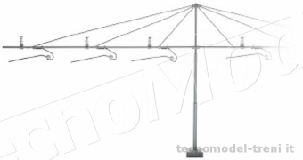Sommerfeldt 270 Palo FS tipo M26 con doppio braccio per 6 binari