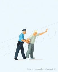 Preiser 28119 Poliziotto con malvivente