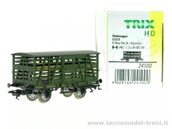 Trix 24100 K.Bay.Sts.B 82005 carro bestiame ep.I