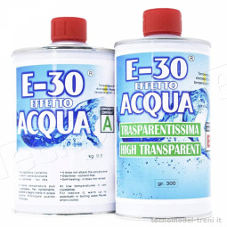 Prochima FE034G800 E-30 Resina trasparente multiuso effetto acqua/cristallo, 800 gr