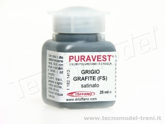 Puravest 11821412 Grigio grafite (FS) satinato, confezione da 25ml. 