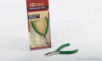 Amati 7320.50 Pinzette con punte piatte