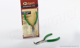 Amati 7320.64 Pinzette con punte ricurve