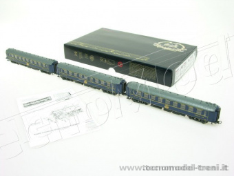 L.S.Models 49122 Set tre carrozze letti CIWL. 1956 WL F, ep.III
