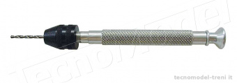 Tecnomodel F53169 Trapano girapunte professionale con mandrino autoserrante da 0,4 a 3,2 mm