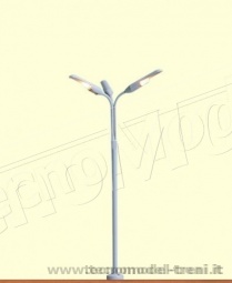 Brawa 5410 Lampione stradale a tre luci, 115 mm