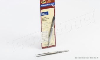 Amati 7371.25 Pinzette per modellismo punte dritte fini