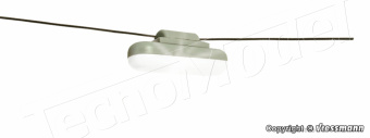 Viessmann 6366 Lampione stradale sospeso con Led a luce bianca