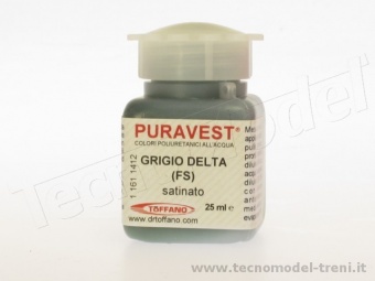 Puravest 11611412 Grigio delta (FS) satinato, confezione da 25ml. 