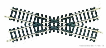 Fleischmann 22244 Incrocio, lunghezza diagonale 104,2 mm, 30°
