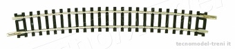 Fleischmann 22227 Binario curvo R6, raggio 480 mm, 15°