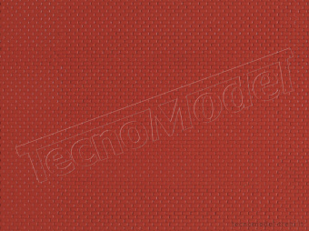 Auhagen 52212 Muro in mattoni rossi 200 x 100 mm, 2 pz.