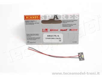 Rivarossi HR2175/6 Set pcb con Led per fari art. HR2175 (E428)