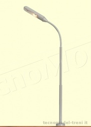 Brawa 84012 Lampione stradale a Led bianco, 105 mm