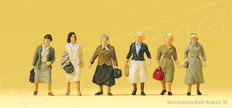 Preiser 10365 Passanti donne, 6 pz.
