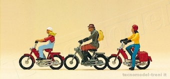 Preiser 10125 Motociclisti
