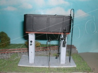 Simplon Model 139K Serbatoio acqua FS con rifornitore locomotive H0 in kit di montaggio