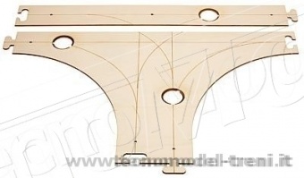 Faller 161941 Car System Laser-Street incrocio a T