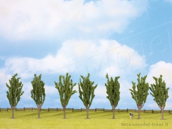 Noch 25098 Alberi Pioppi 12 cm, 7 pz.