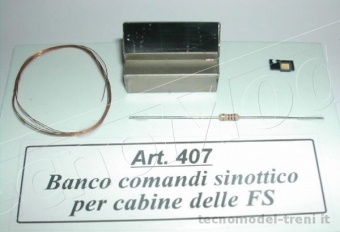Simplon Model 407K Banco comandi di stazione con pannello sinottico in kit